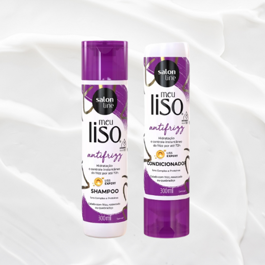 Kit Meu Liso Antifrizz Shampoo+Condicionador