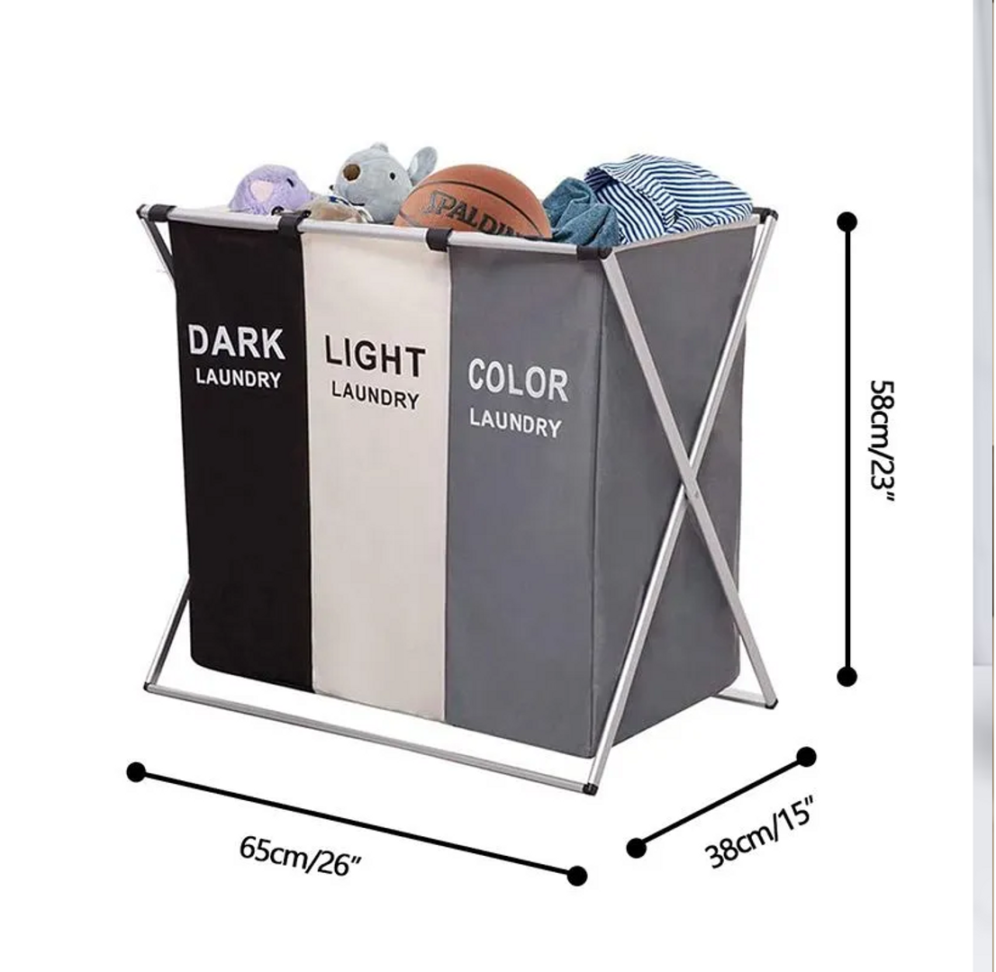 CESTA DE ROPA SUCIA X 3