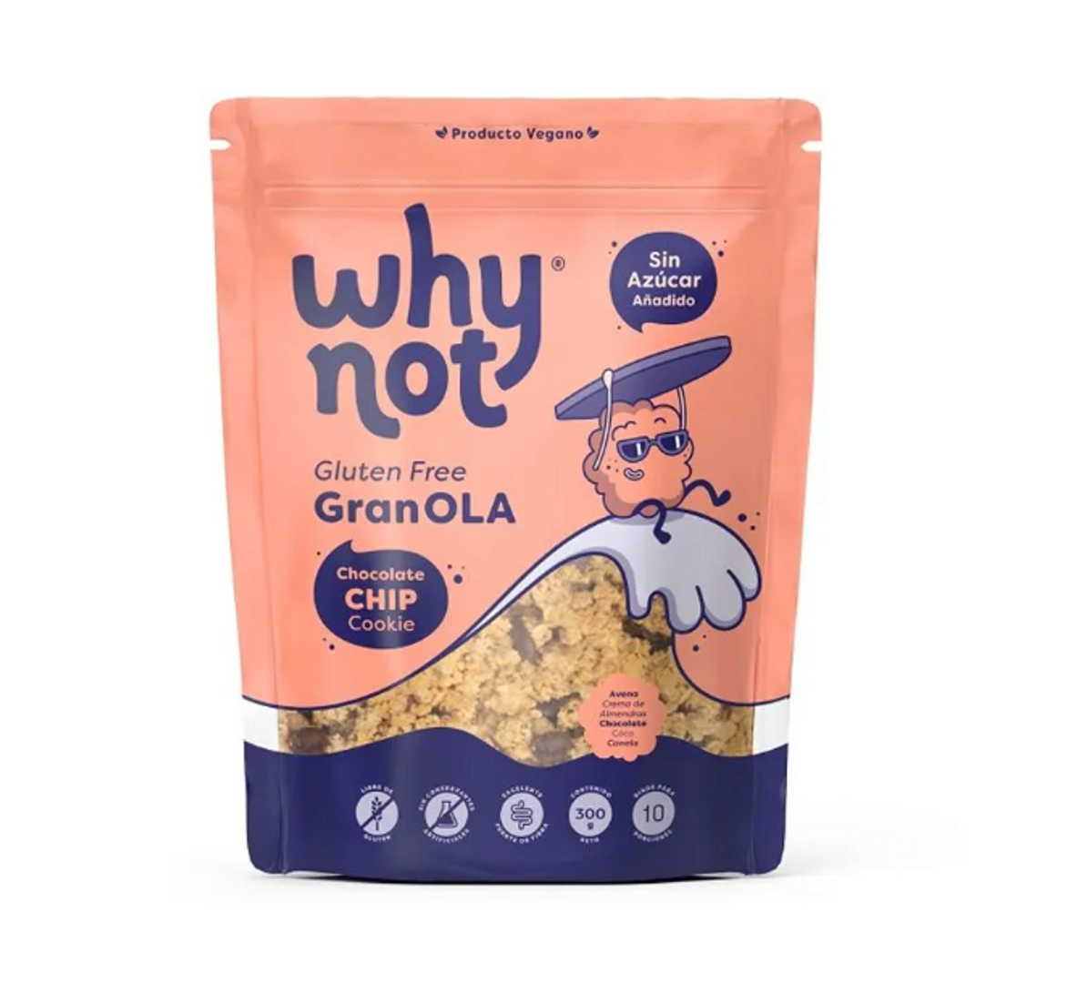 GRANOLA DE CHIPS DE CHOCOLATE X 300GR PARANICE