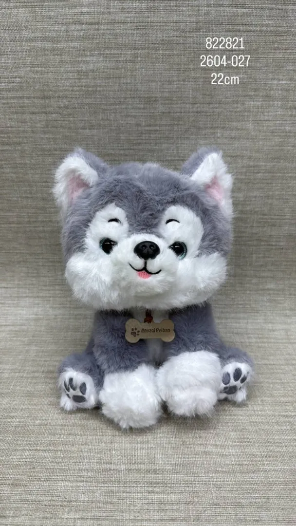 PERRO HUSKY 22 CM