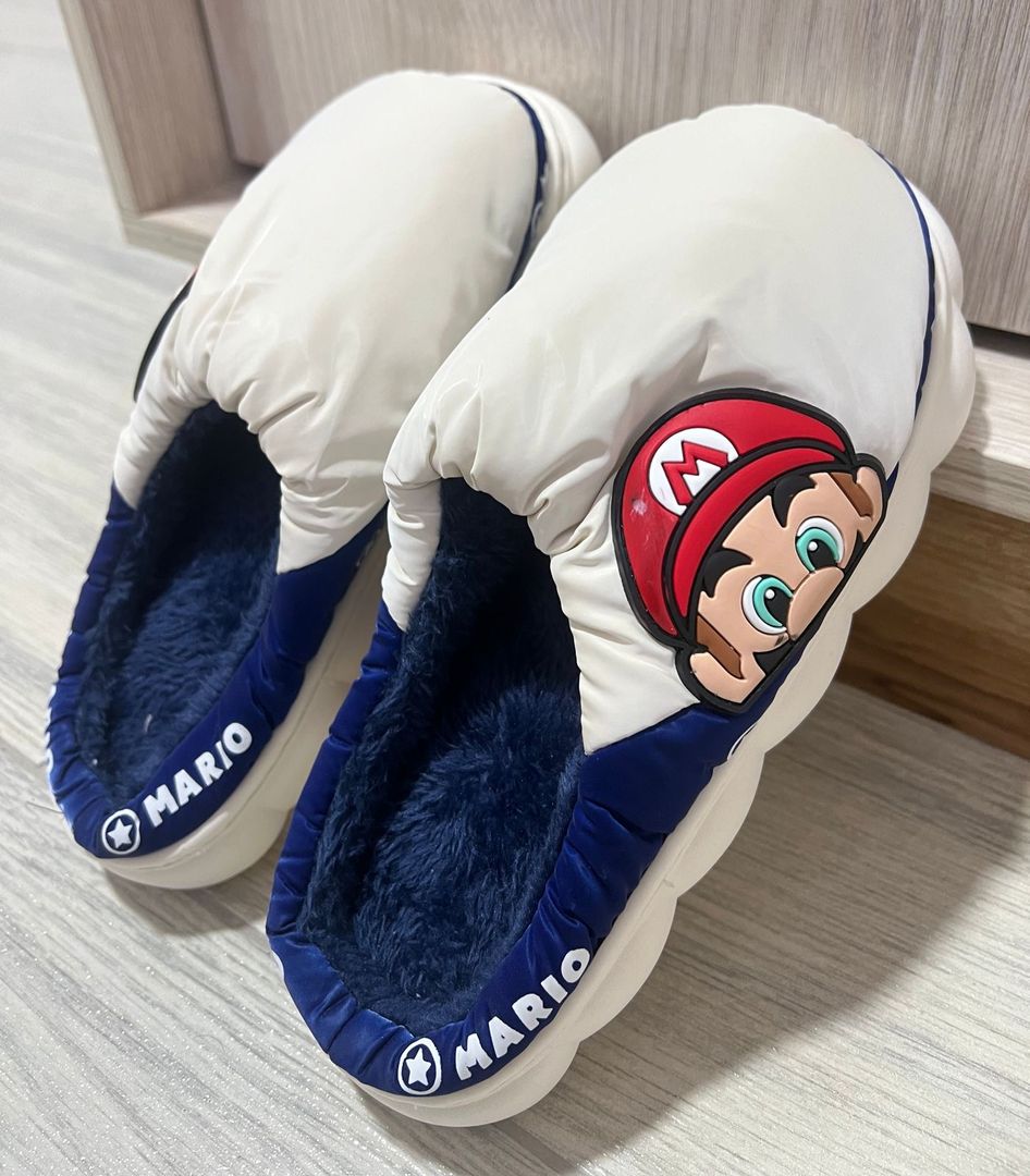 Pantufla Mario Bros 