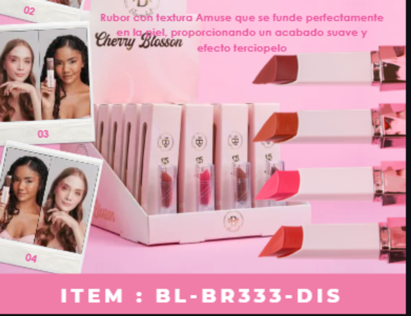 Cherry blossom RUBOR EN BARRA 