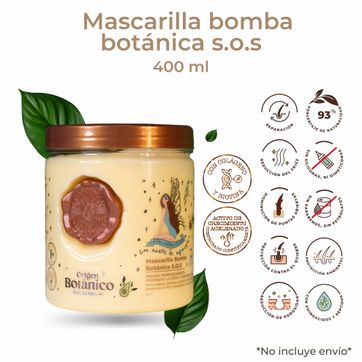 Imagen del producto Mascarilla Bomba capilar ritual Botanico x 400mL