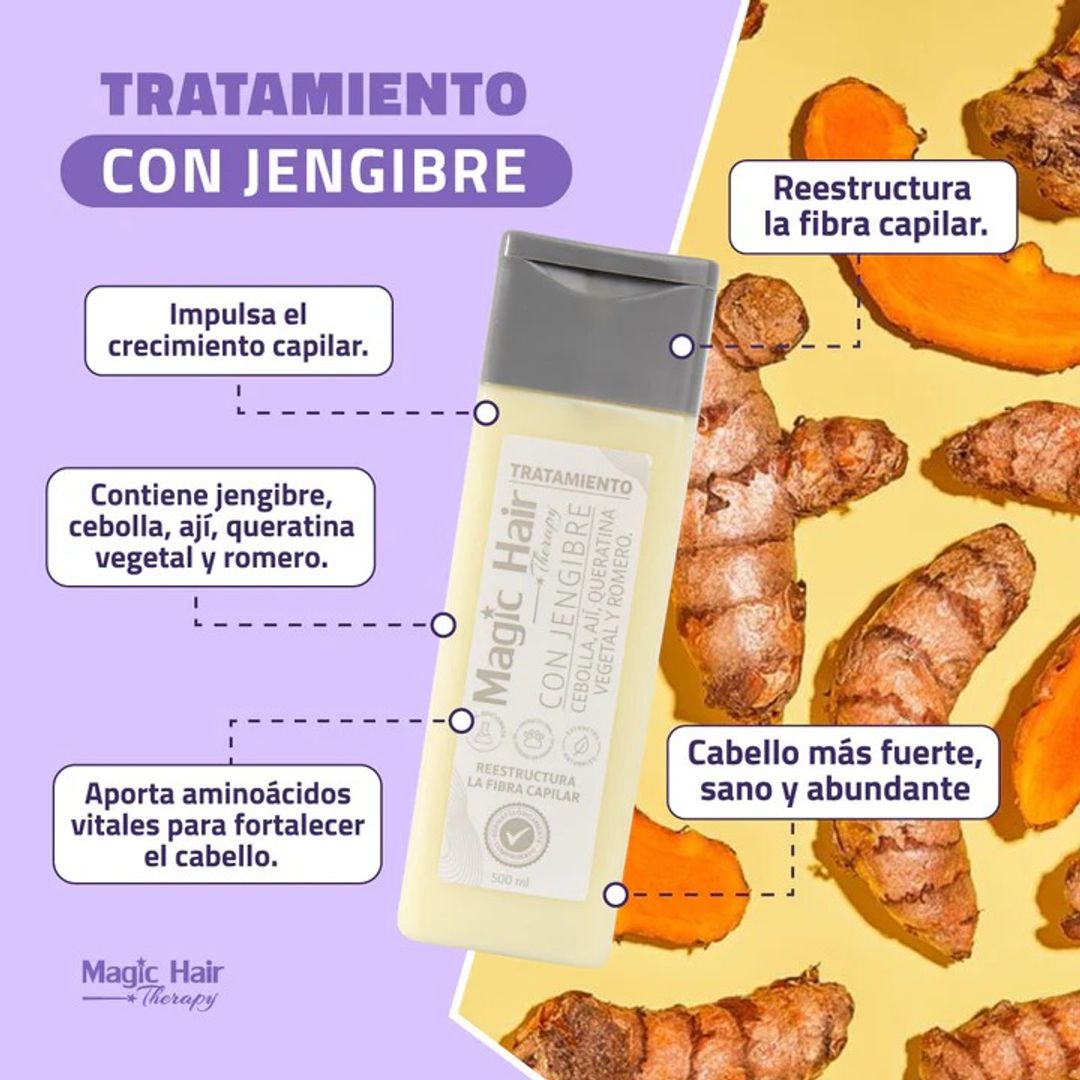 Tratamiento Jengibre Magic Hair