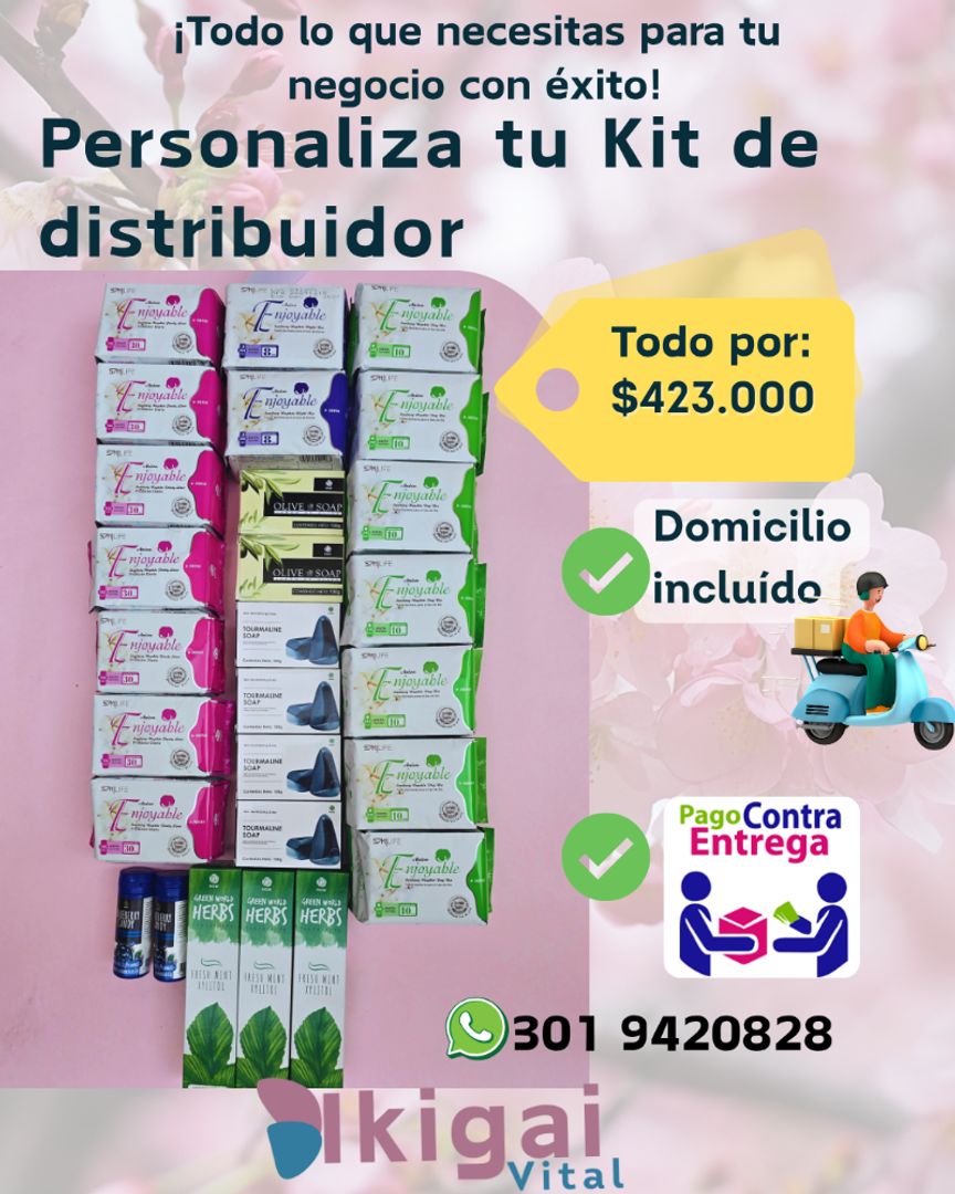 Kit Personalizables con Precios a distribuidores