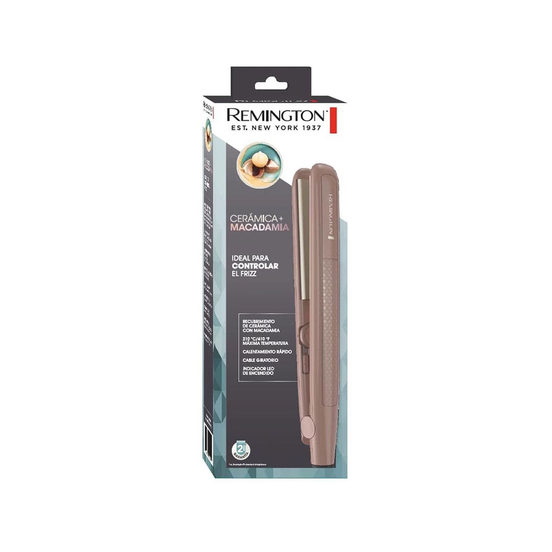 Plancha Remington Cerámica + Macadamia