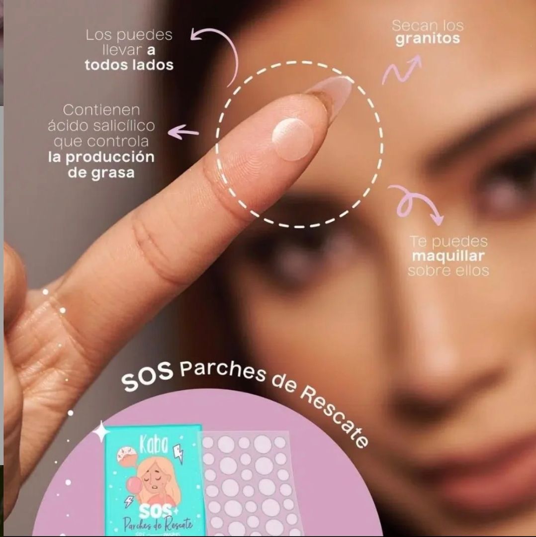 Parches anti acné 
