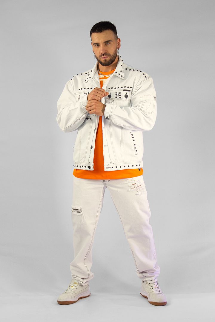 CHAQUETA OVER RPREMIUM TACHES 