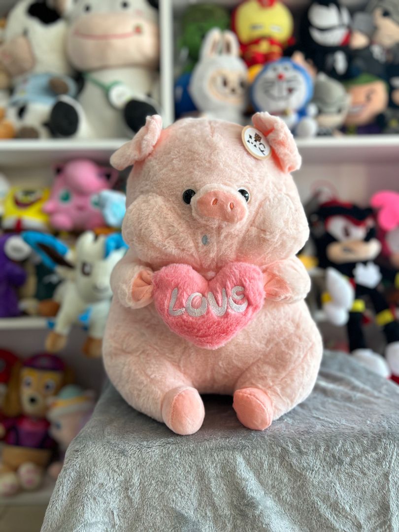 Cerdito con corazón 