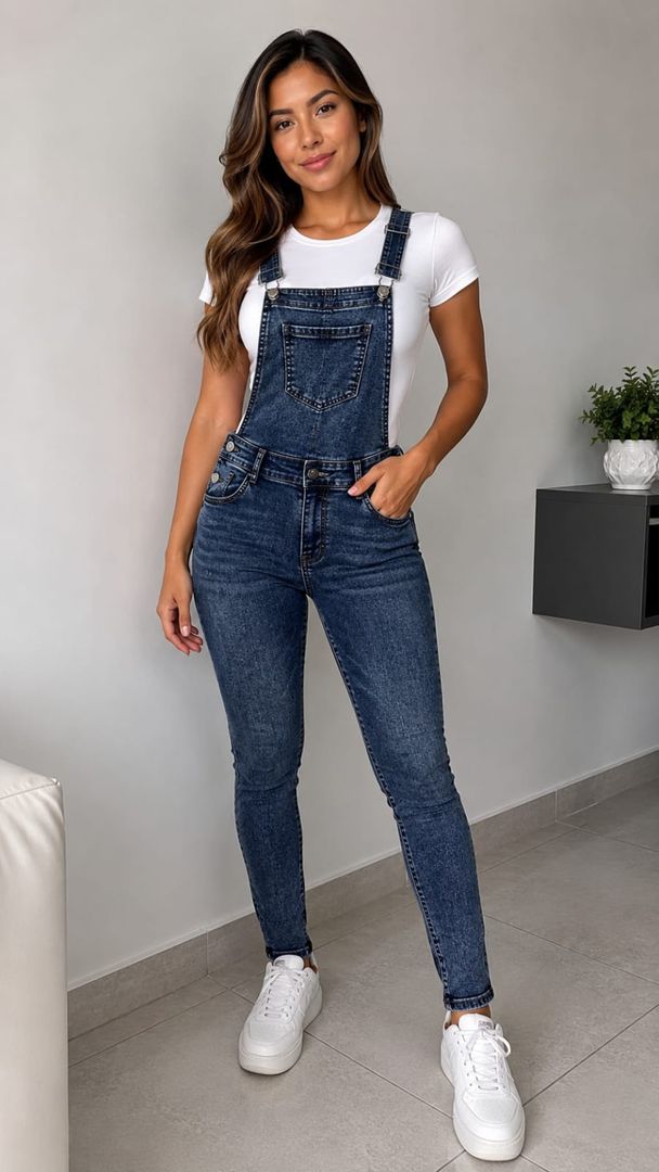 Overol de jeans