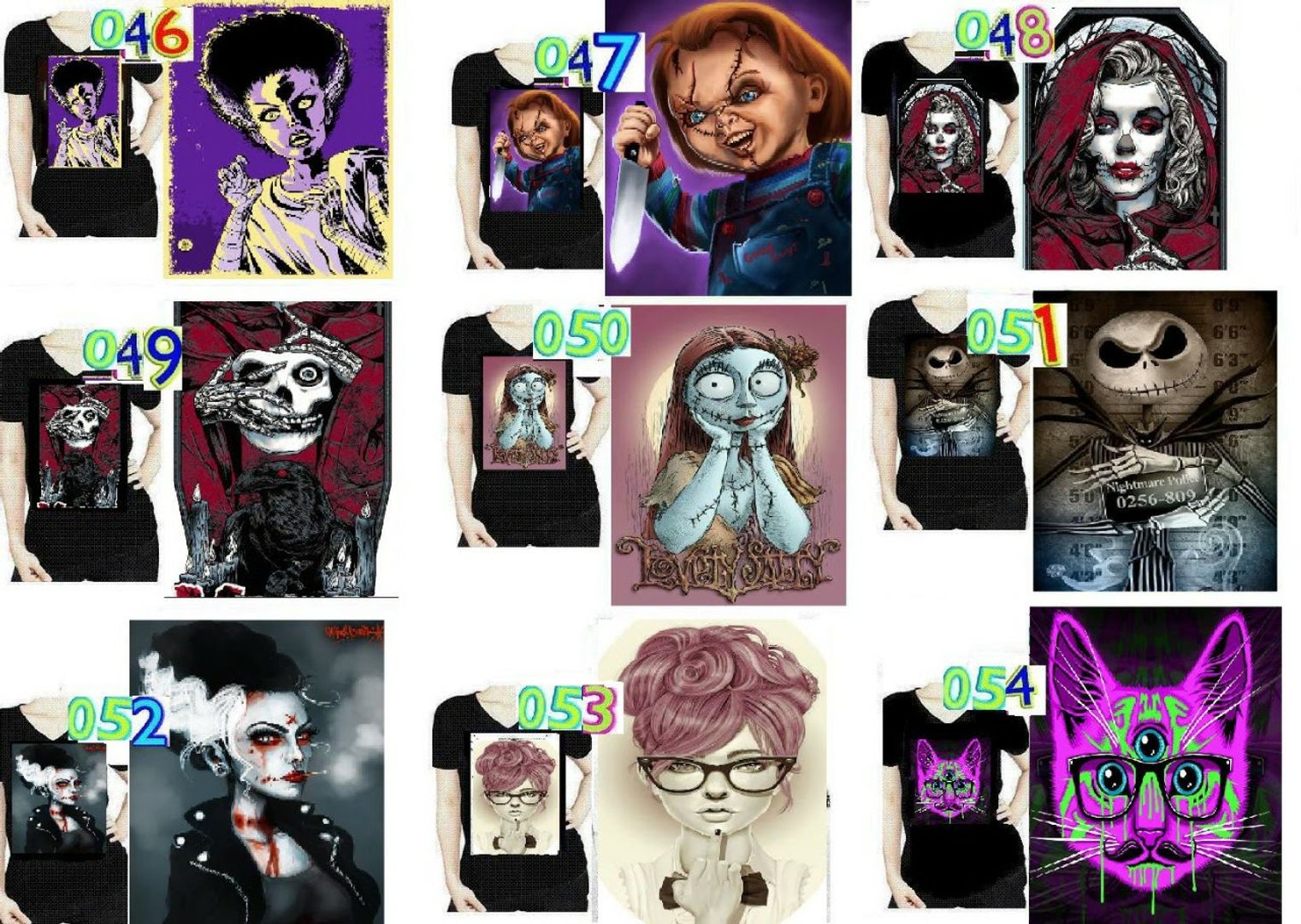 Camisas interactivas 