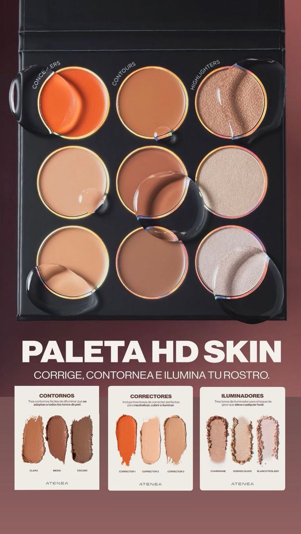 HD SKIN PALETA ATENEA 