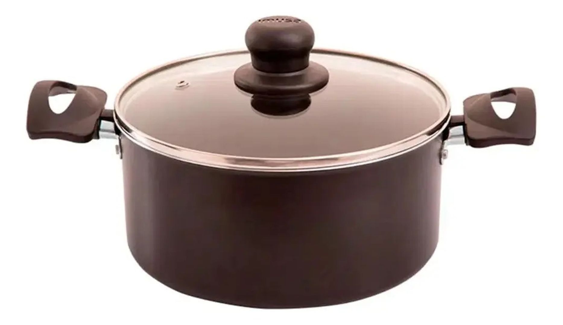 OLLA IMUSA SMART 20 CM CON TAPA DE VIDRIO – 2 LITROS