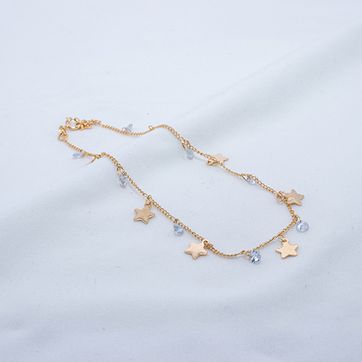 Imagen del producto TOBILLERA SWAROVSKI ESTRELLA 25CM 709096A205