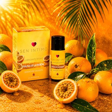Lubricante Íntimo Caliente Passion Fruit X 30 mL Sen Intimo - imagen 1