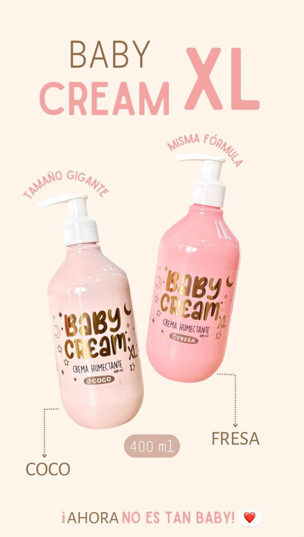 Baby cream Xl