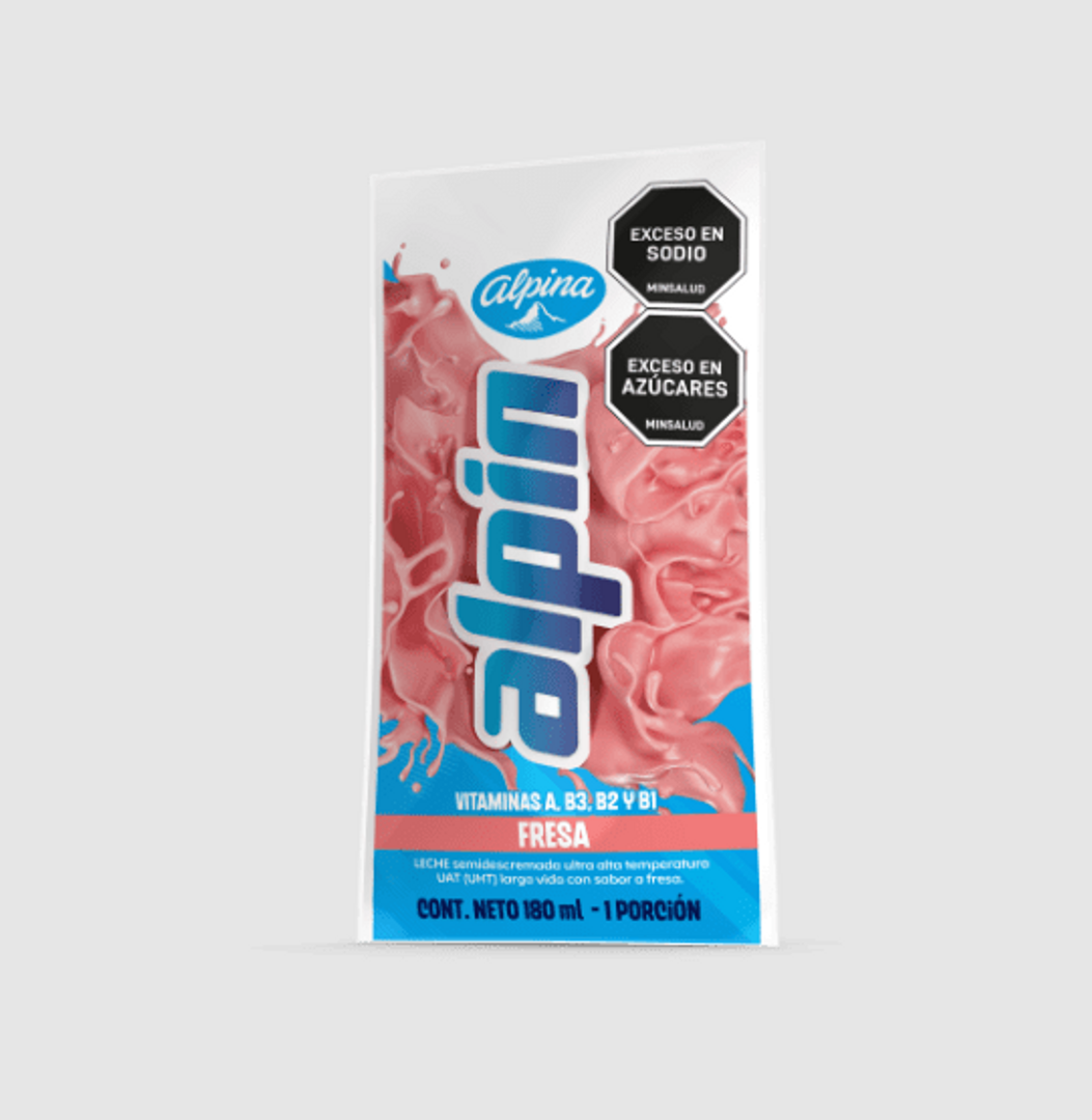 ALPIN FRESA*180ML ALPINA