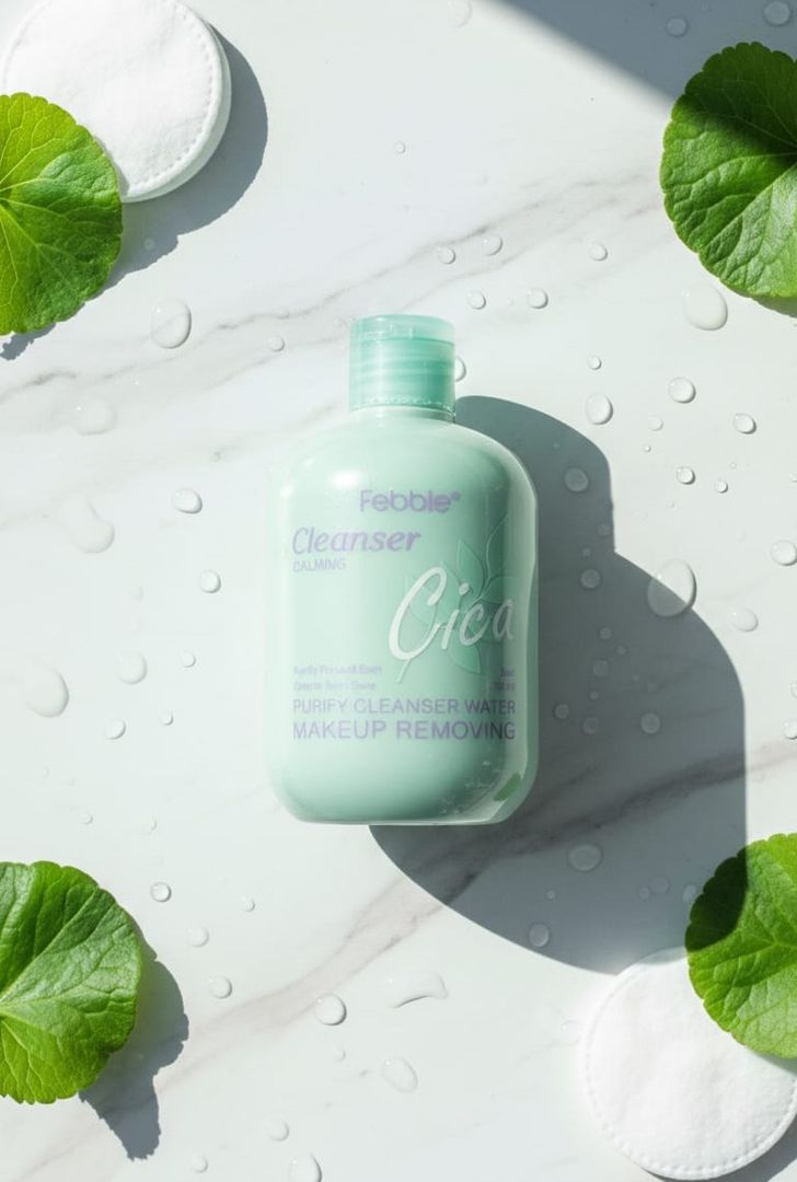 REMOVEDOR DE MAQUILLAJE DE CENTELLA ASIÁTICA — FEBBLE 