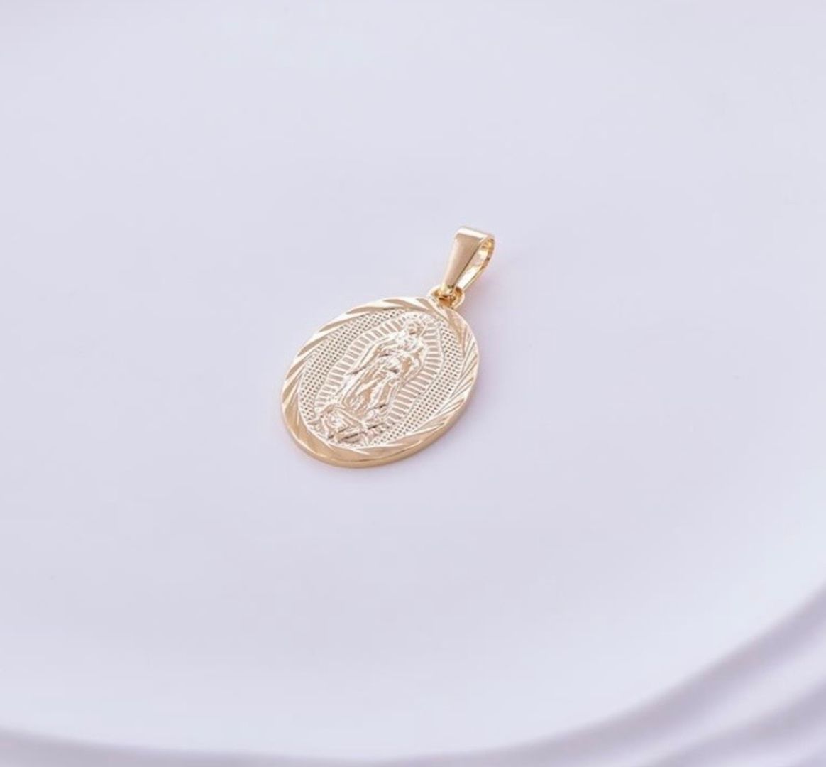 Dije virgen de Guadalupe mediana 