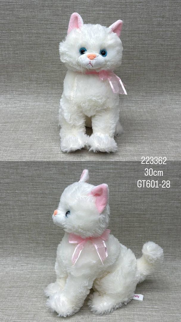 GATO CON CINTA SURTIDO 30 CM