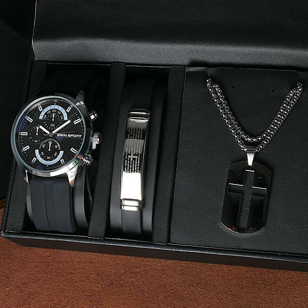 COMBO RELOJ CABALLERO