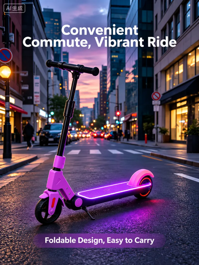 PATINETA MONOPATIN ELECTRICA SCOOTER CON LUZ LED