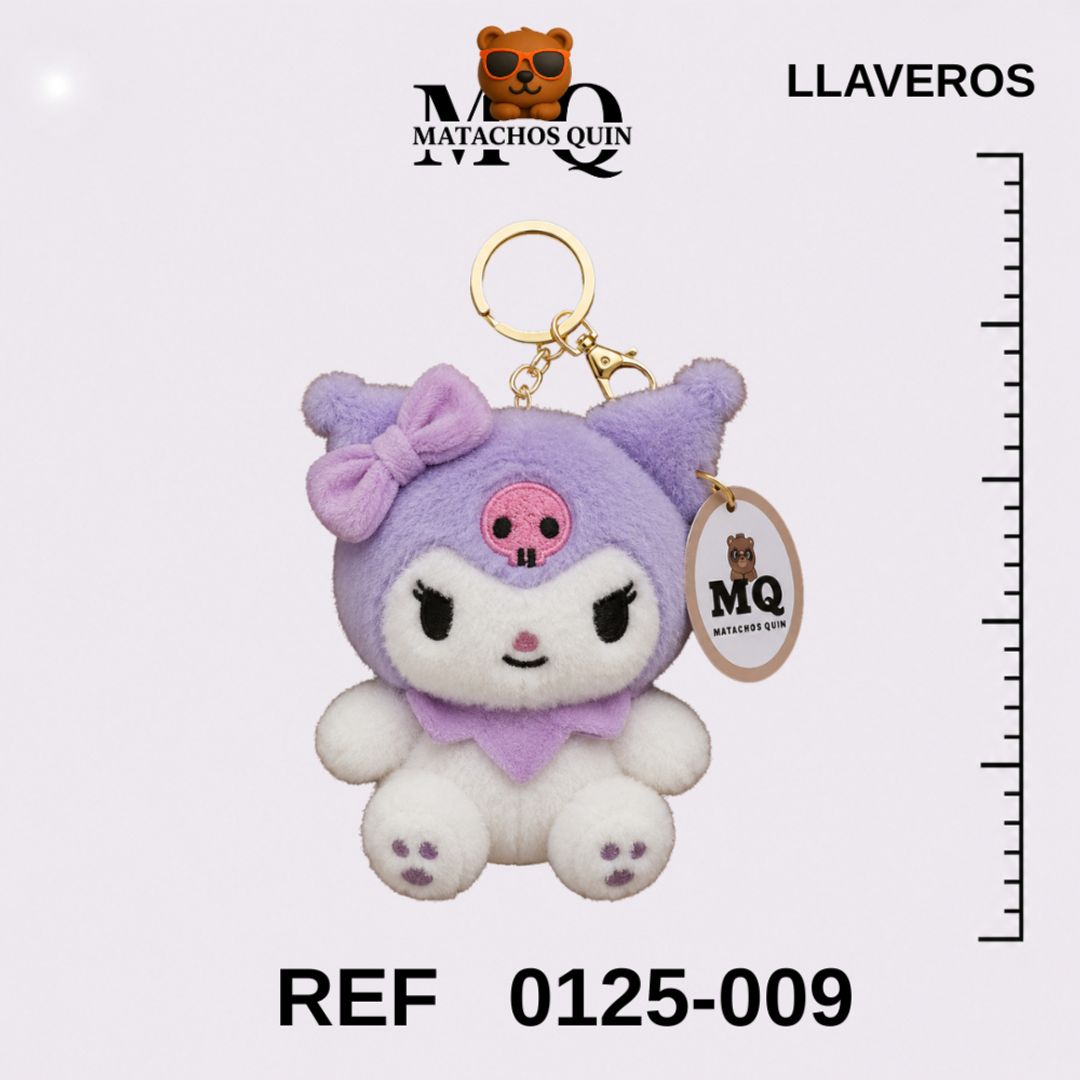 LLAVEROS DE KUROMI SURTIDA