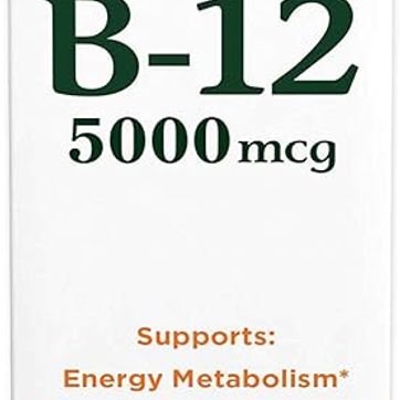 Vitamina B12 Sublingual 5000MCG 59ml NATURES BOUNTY - imagen 1