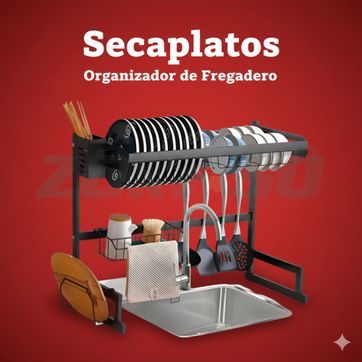 Imagen del producto RGANIZADOR DE LOZA SOBRE FREGADERO