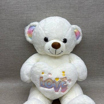 Imagen del producto OSO PATAS LARGAS BLANCO BORDADO 78 CM