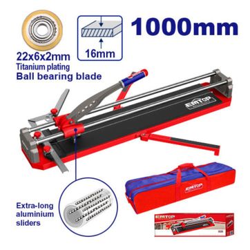 EMTOP CORTA BALDOSA 1000MM PORCELANATO CON RODAMIENTO INCLUYE MALETIN SUPER EMTOP - imagen 2