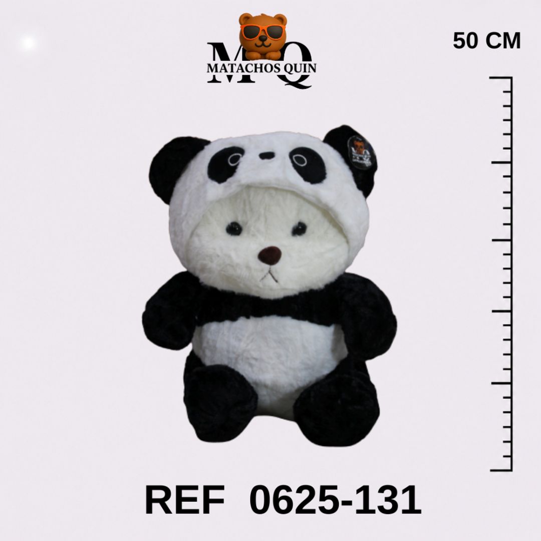 OSO DISFRAZADO DE PANDA 