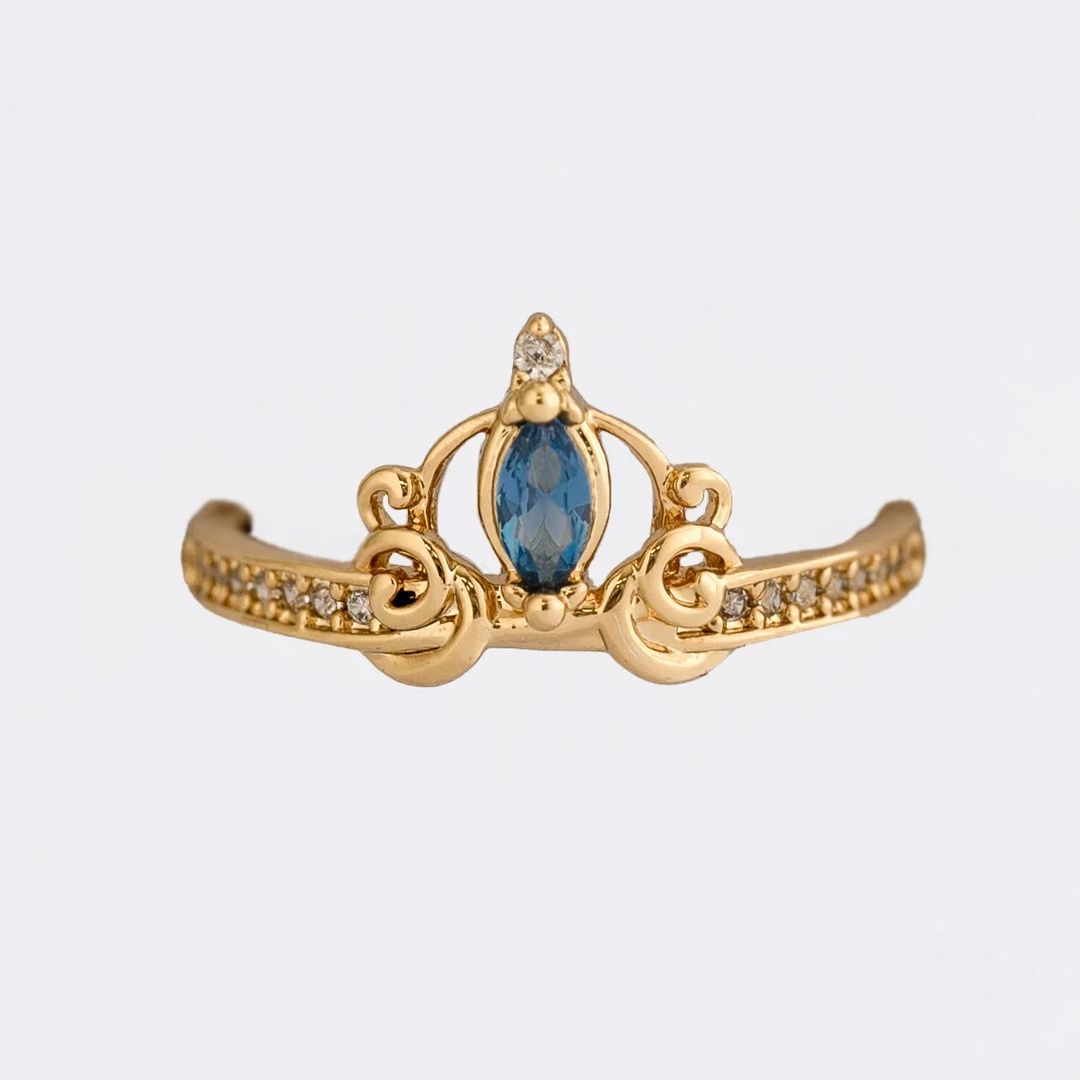Anillo Snow Blue 