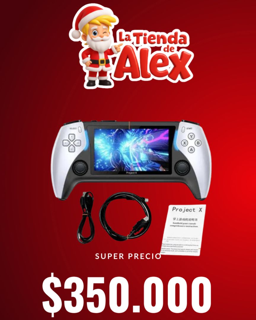  ¡Futuro Retro! Consola Portátil Project X