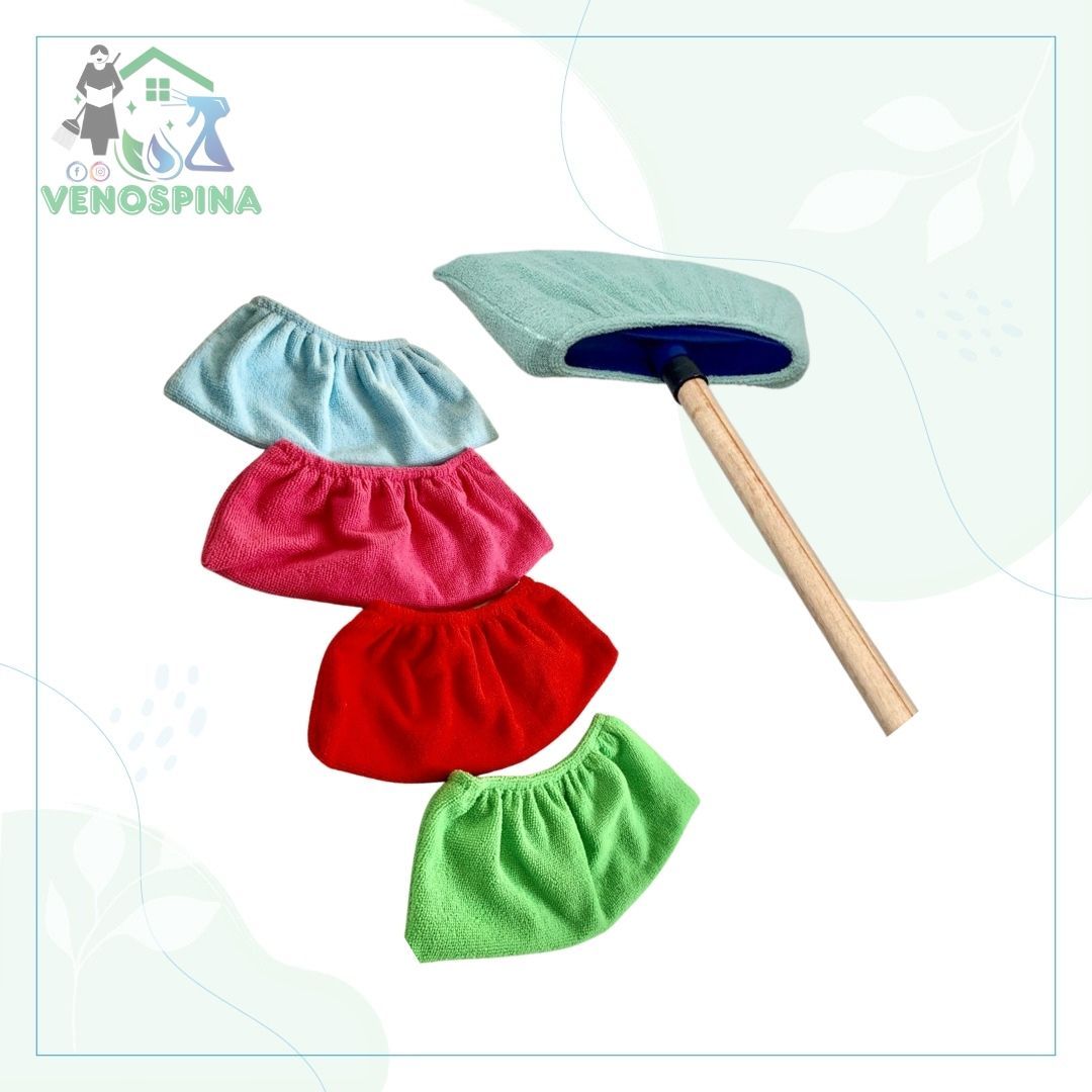 CUBRE ESCOBA MICROFIBRA COLORES VENOSPINA