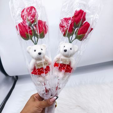 Imagen del producto DETALLE OSO ROSA RS218