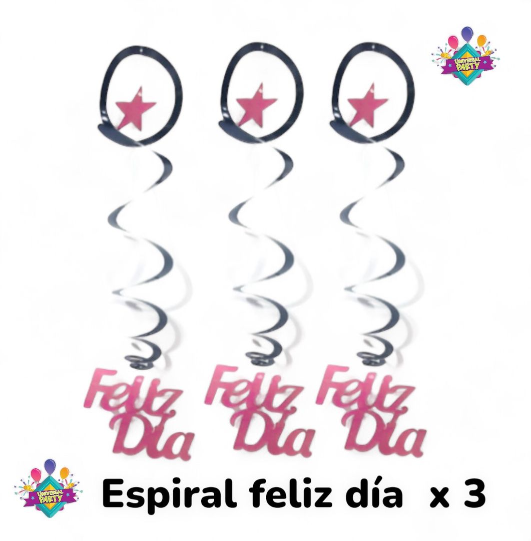 ESPIRAL X 3 FELIZ DÍA 