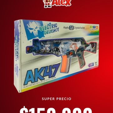 Imagen del producto AK47 "Ghost Táctico" GelXSHOT Pro
