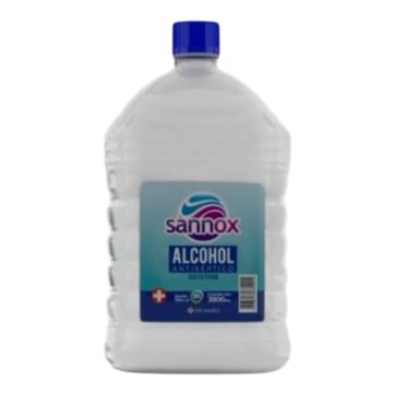 Imagen del producto C.  ALCOHOL ANTISEPTICO SANNOX X 3.8 LITROS 