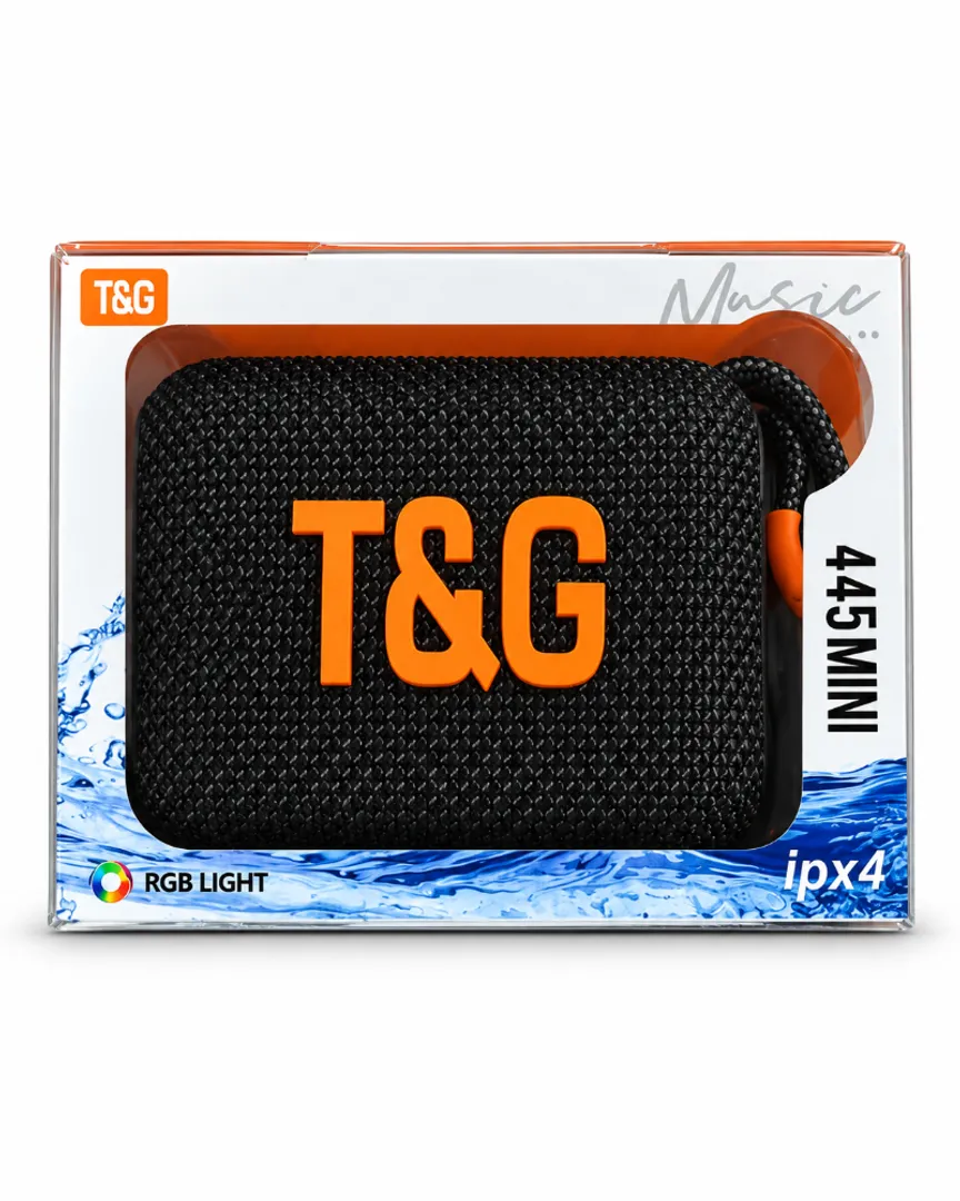 PARLANTE TG - 445 MINI RGB PORTATIL T&G