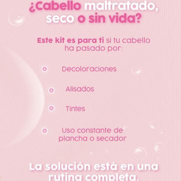  Kit Reconstrucción Instantanea SOS reparacion capilar milagros  - imagen 2