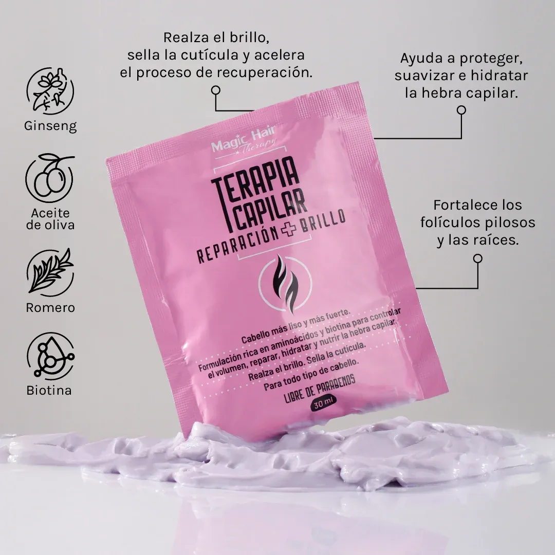 Sachet terapia capilar 