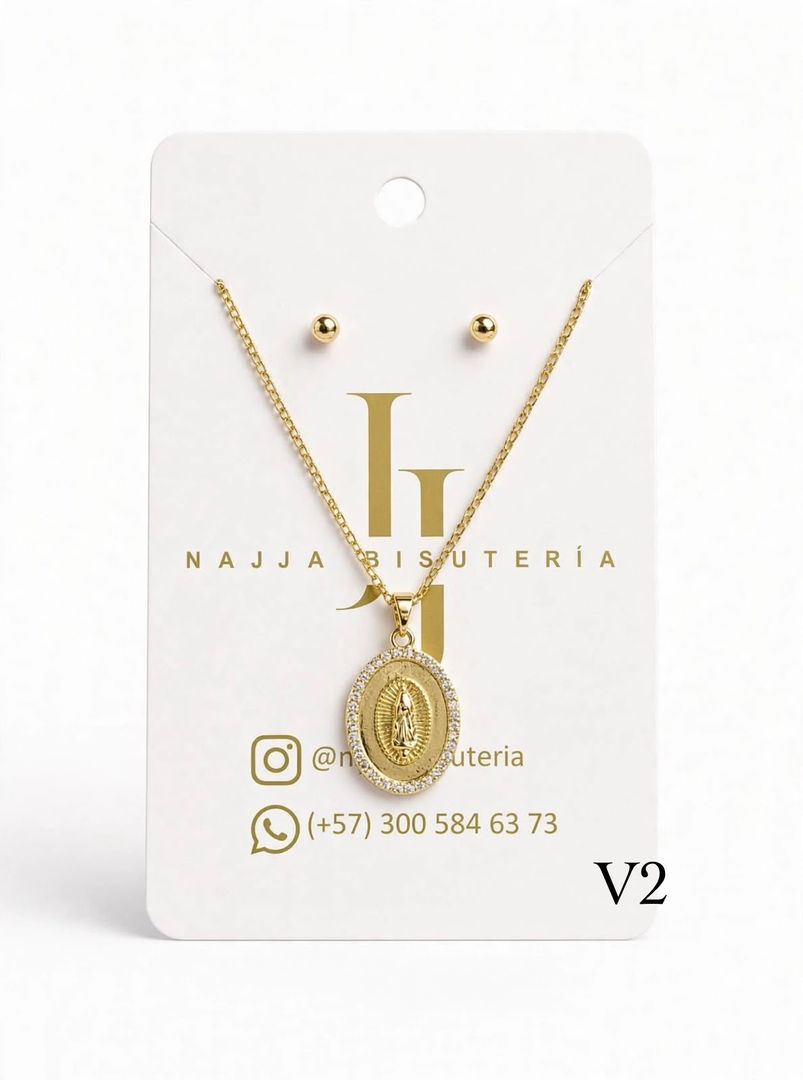 Collar Rodinado Virgen