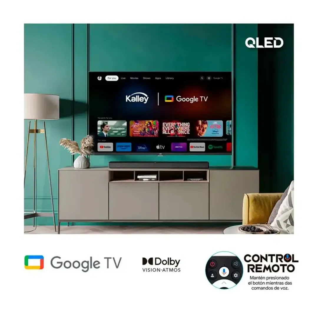 LED KALLEY 58 GOOGLE 4K QLED