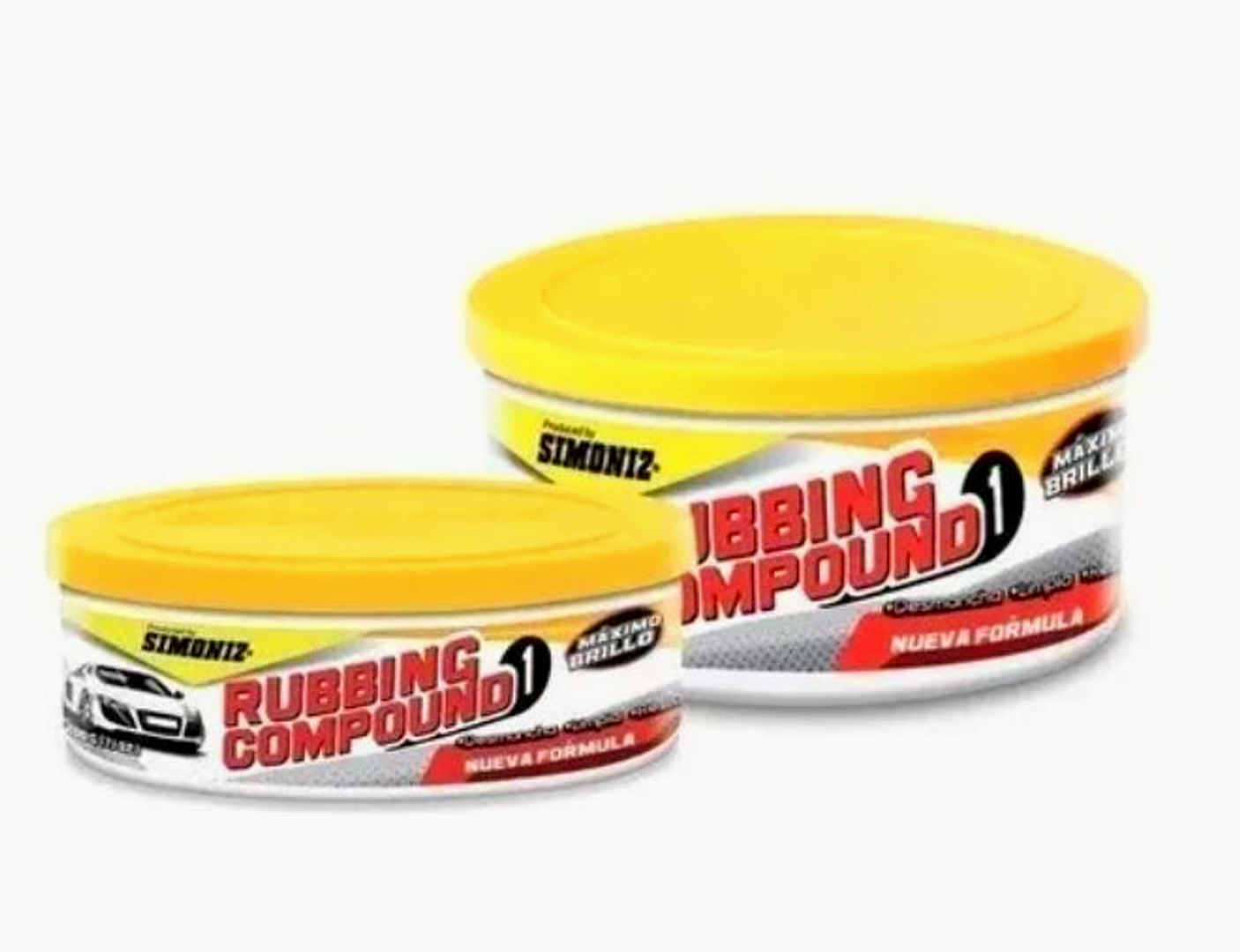 Crema Pulidora Rubbing Simoniz 200 Gr Para Autos Y Moto