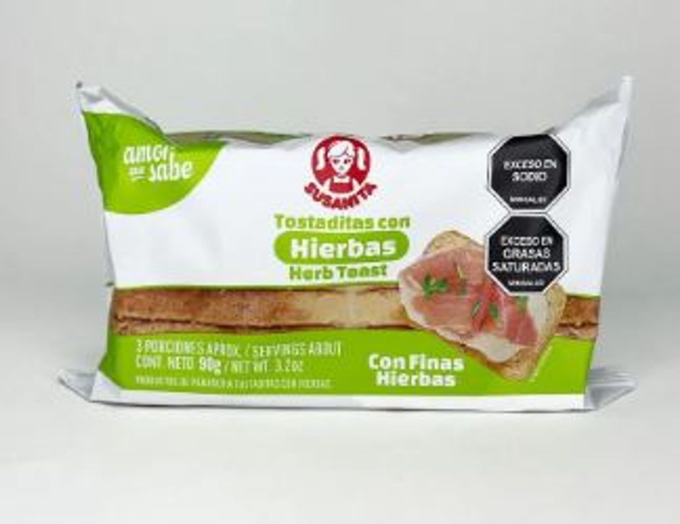 TOSTADITAS HIERBAS SUSANITA*90G
