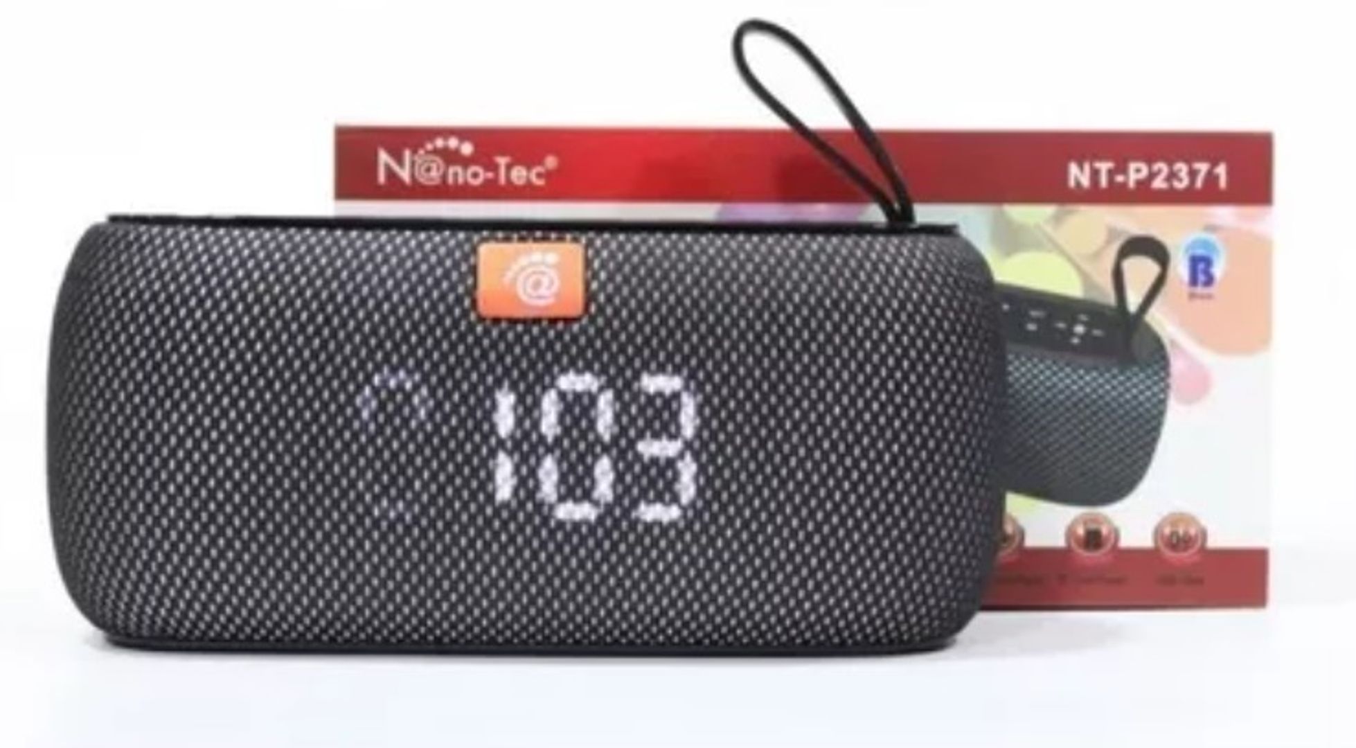 Parlante NanoTec NT-P2371 Reloj Bluetooth