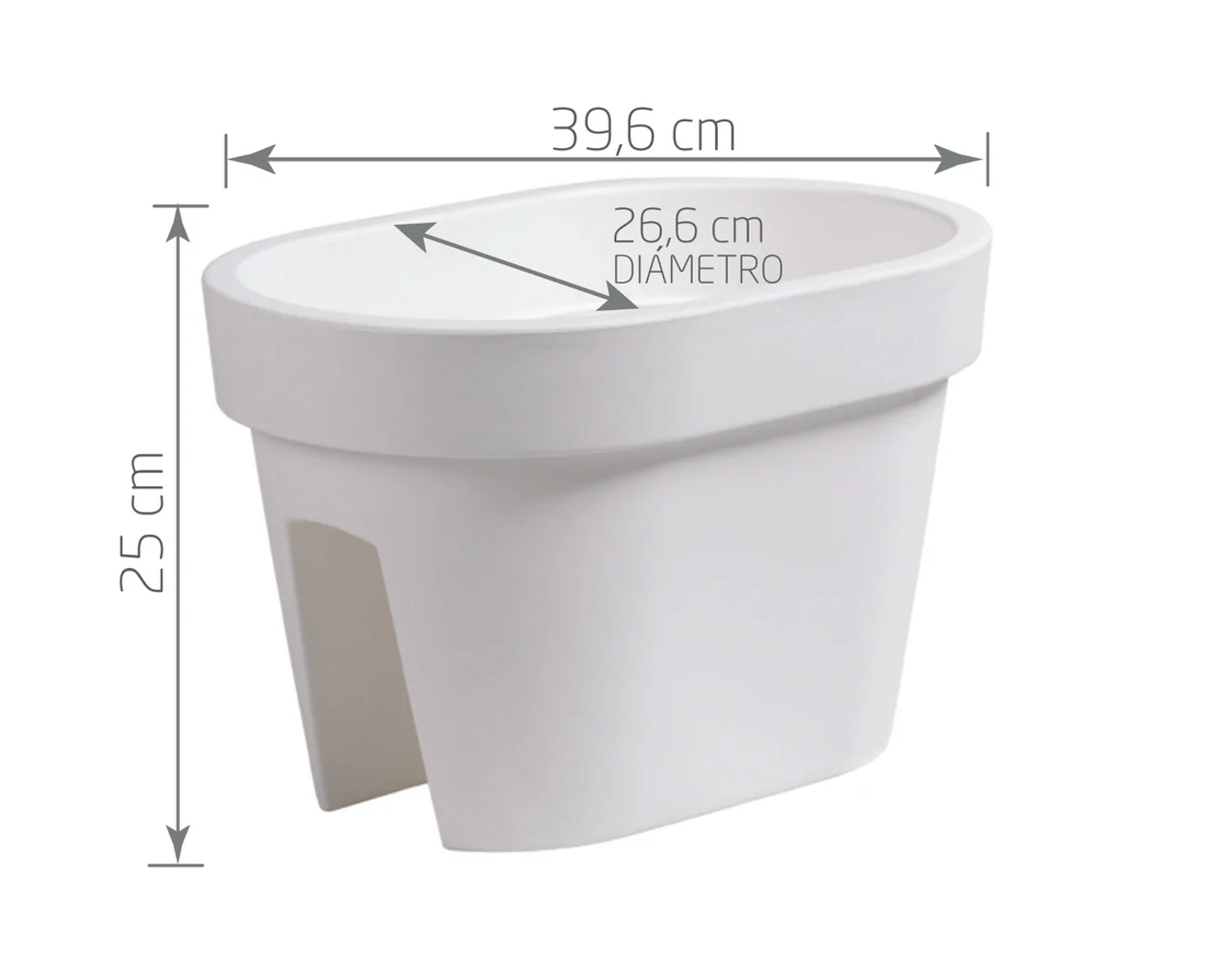 Jardinera Balcon Lofly 40cm