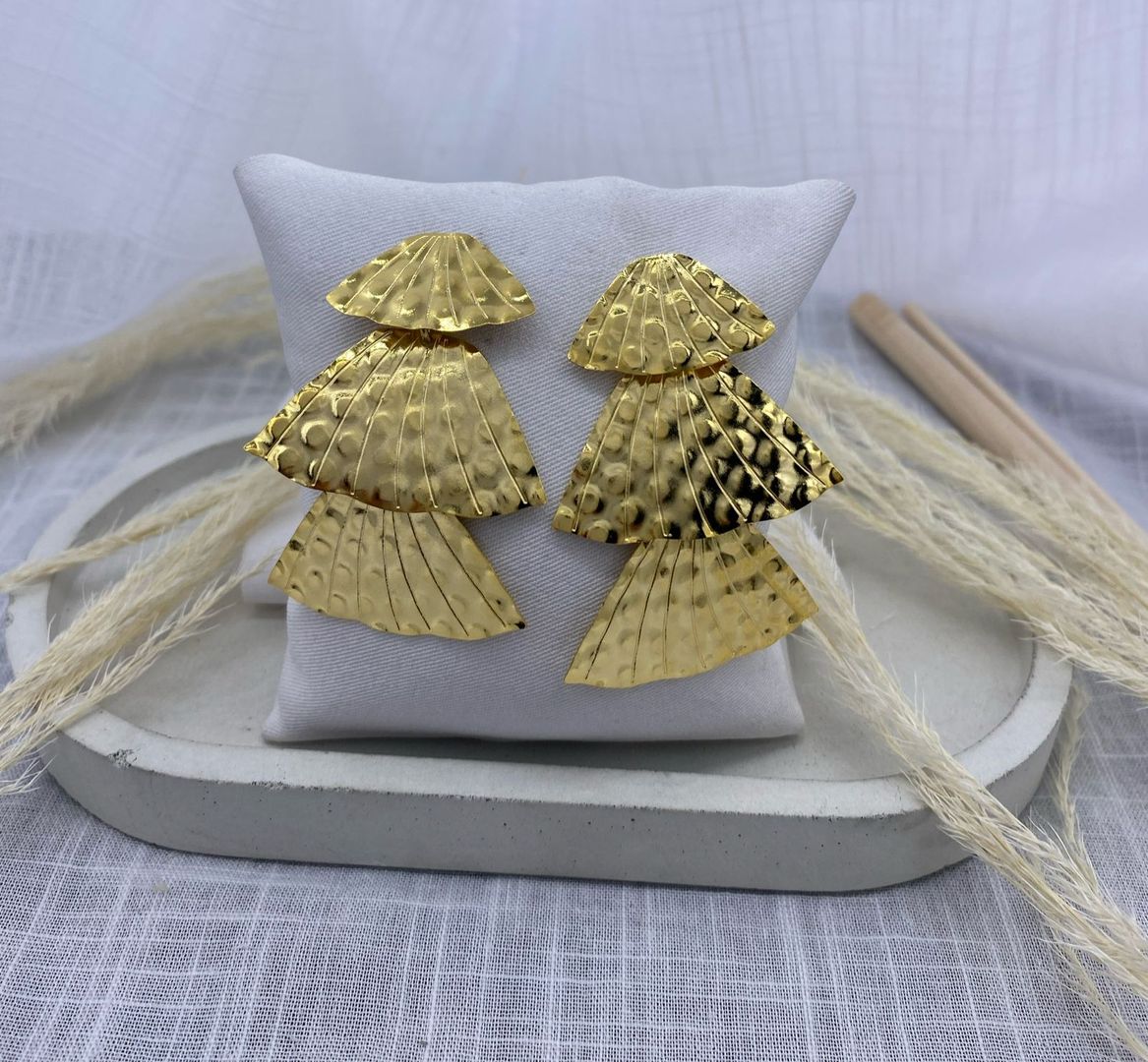 Topo largo, bronce con baño de oro