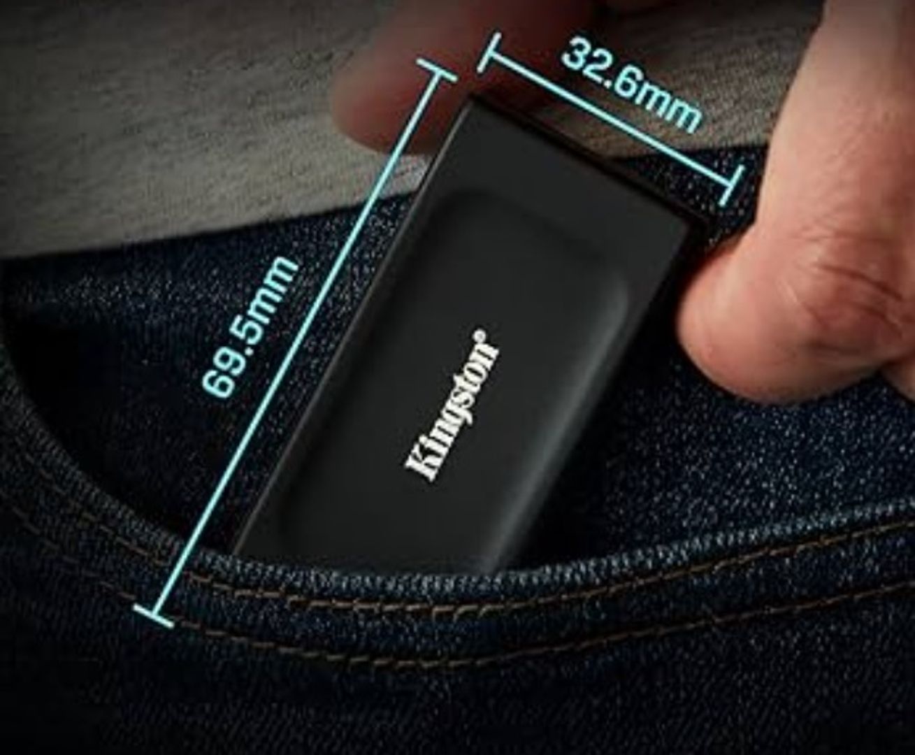 Disco Sólido Externo Kingston 1TB